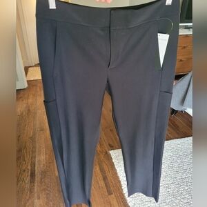 Athleta Stellar Crop Black Size 12